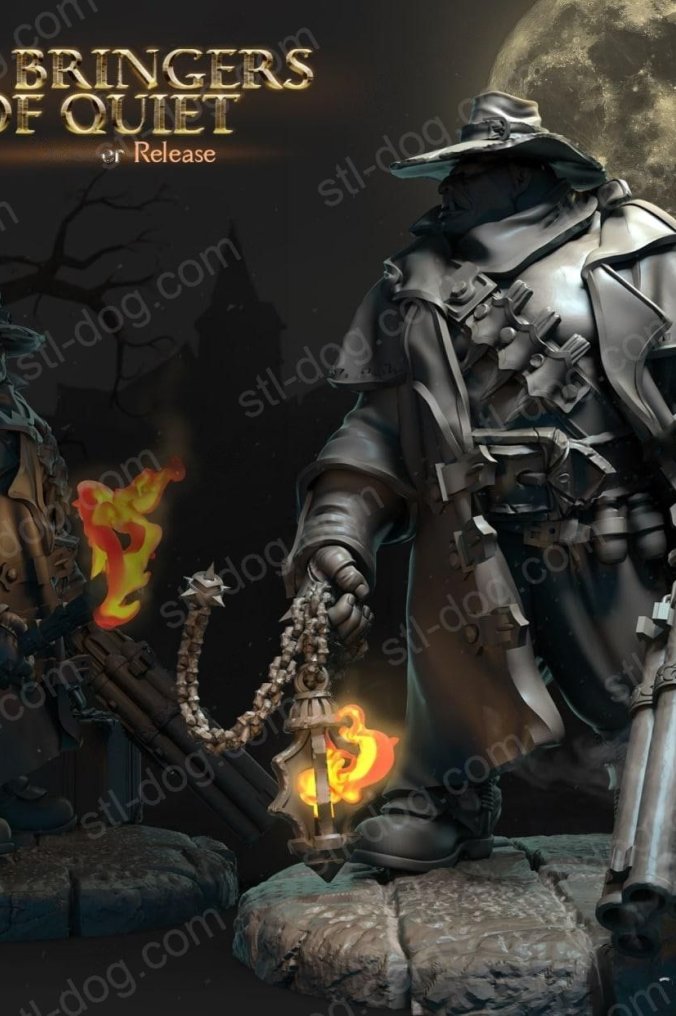 笼中之鸟 The Bringers of Quiet 3D打印图纸